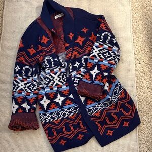 NWOT Lucky Brand Western Cardigan Sweater